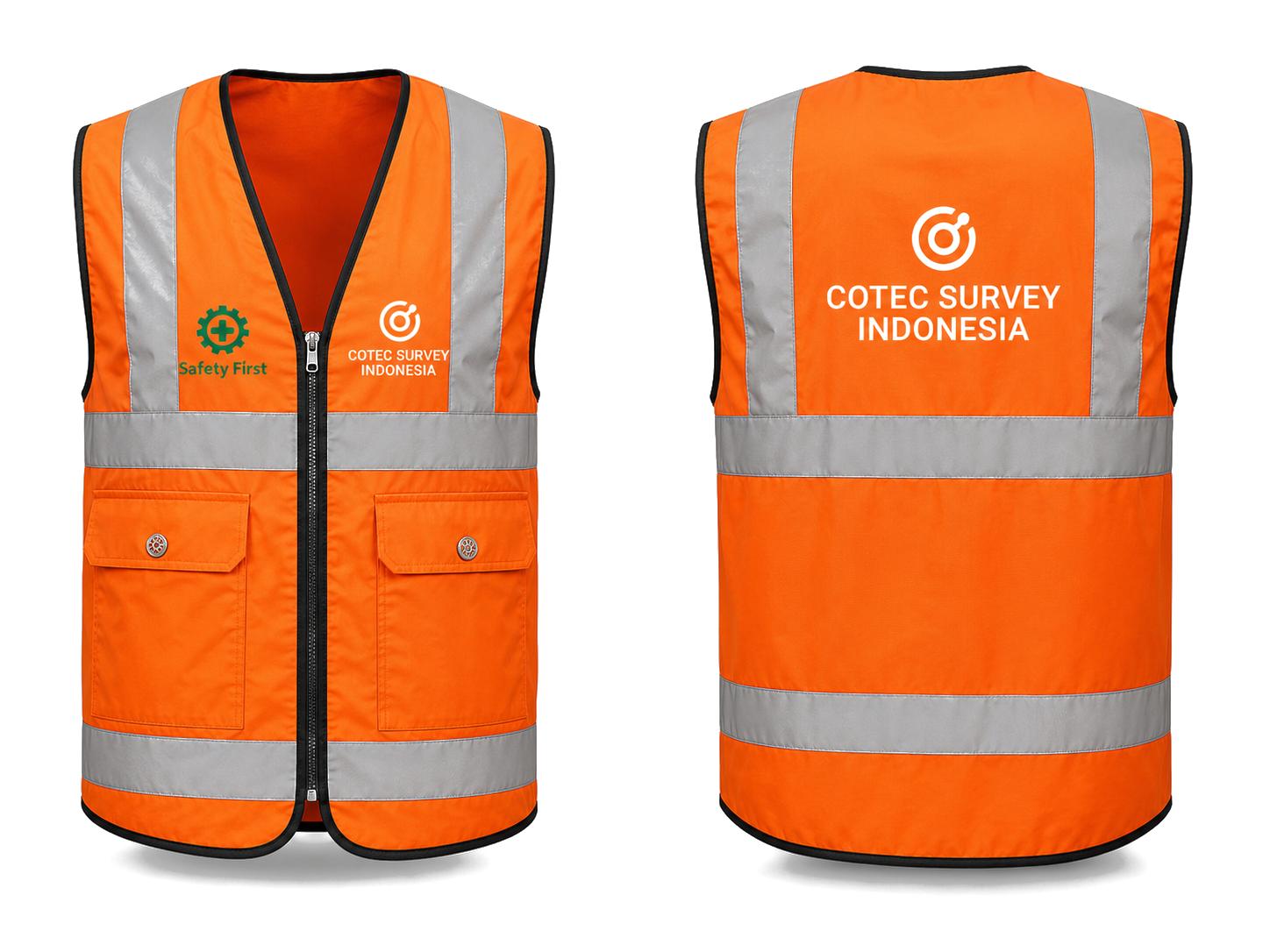 Wearpack & Safety - Vest Cotec Survey Indonesia
